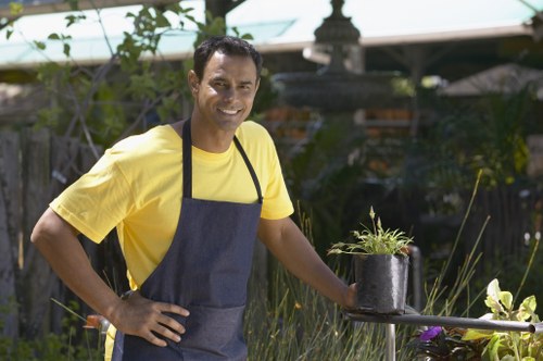 Garden clearance and landscape gardening work